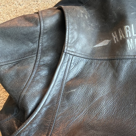 HARLEY DAVIDSON MOTORCYCLES leather jacket - Picture 13 of 16